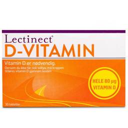 Lectinect D-vitamiini 80 µg (3200 IU)