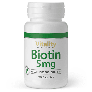Biotin 5mg (5000 mcg)