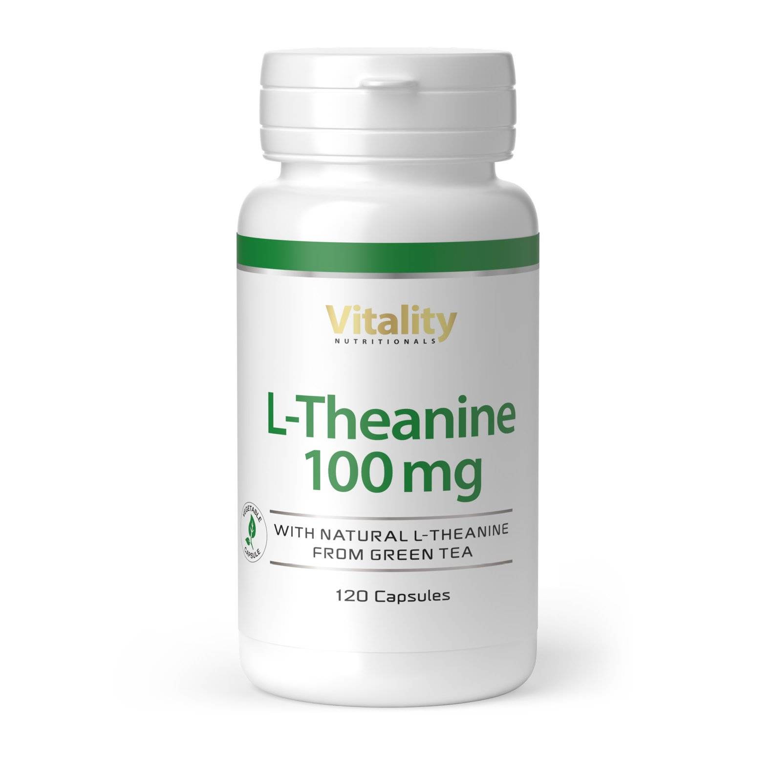 l-theanine - 100 mg kapsler - quantity-1