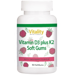 Vitamin D3 plus K2 Soft Gums